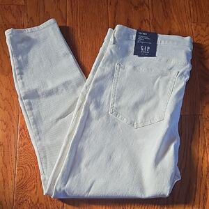 GAP Women's Crisp White Skinny Jeans